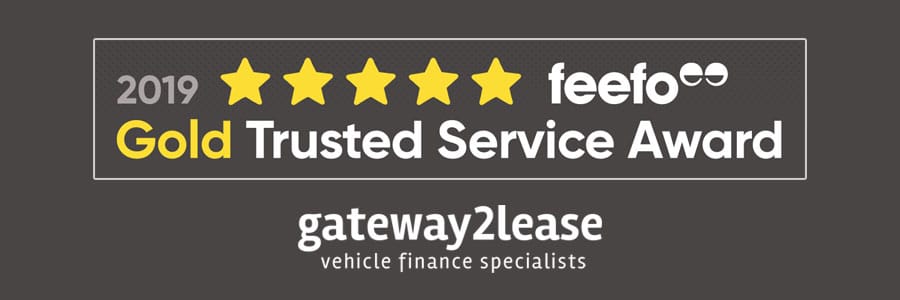 Gateway2Lease receives Feefo Gold Trusted Service Award 2019