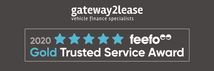 Gateway2Lease receives Feefo Gold Trusted Service Award 2020