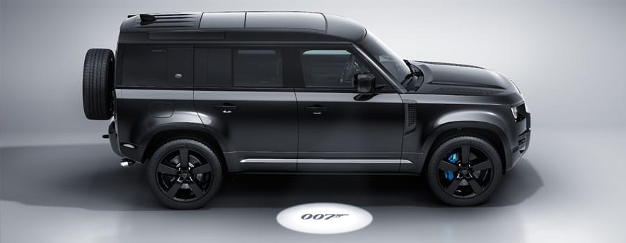 Drive a Land Rover V8 and save the world 007 style