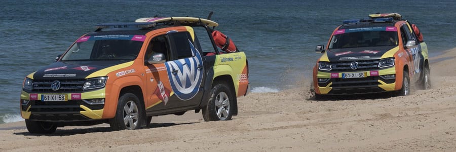 Volkswagen Amarok hits the beach