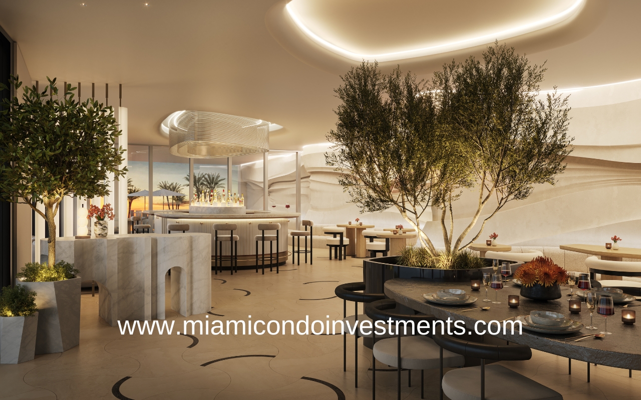 Rivage at Bal Harbour Kitchen Rendering